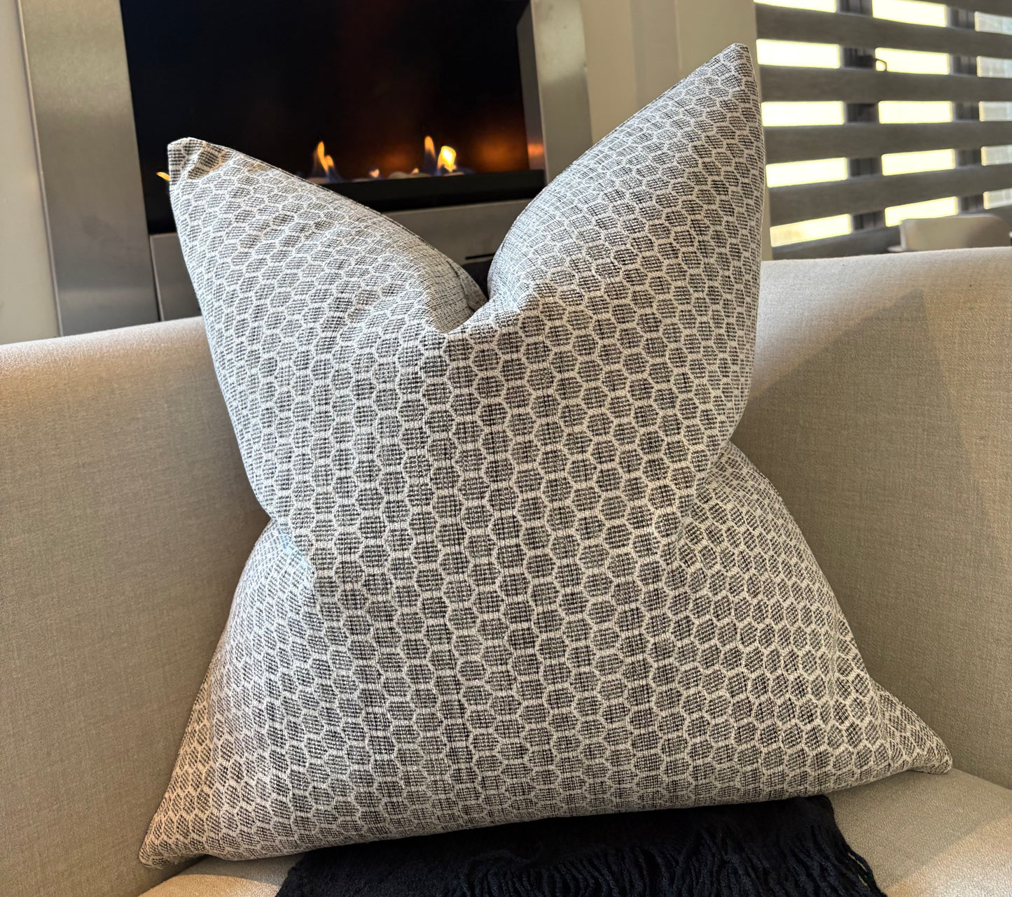 Honeycomb Accent Scatter Cushion