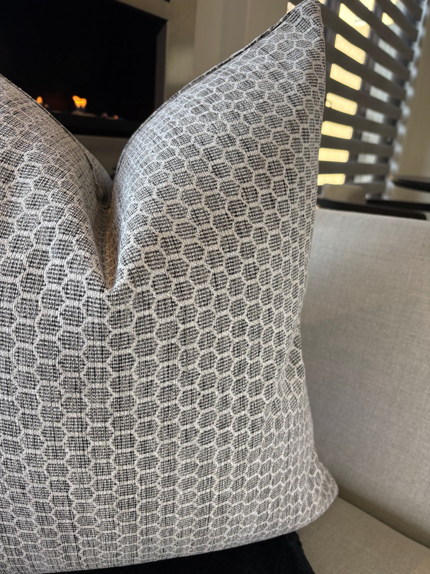 Honeycomb Accent Scatter Cushion