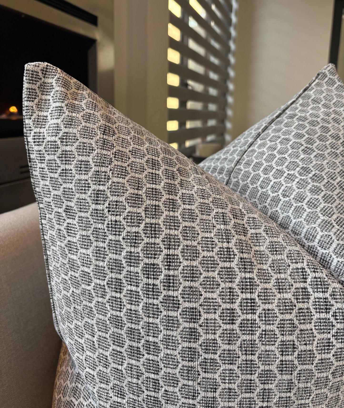 Honeycomb Accent Scatter Cushion